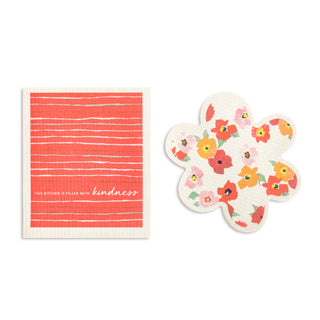 Kindness Biodegradable Dish Cloths Set