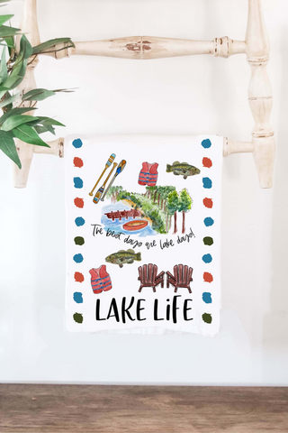 Lake Life Towel