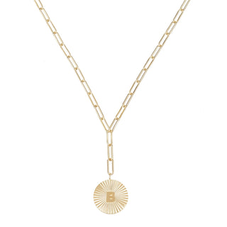 Lariat Inital Necklace