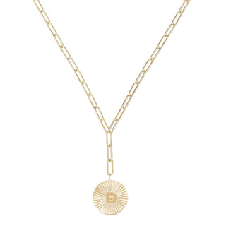 Lariat Inital Necklace