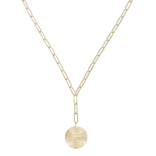 Lariat Inital Necklace