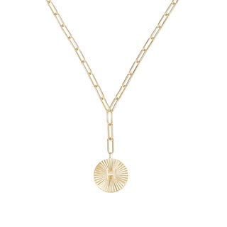 Lariat Inital Necklace