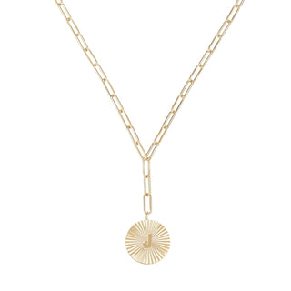 Lariat Inital Necklace