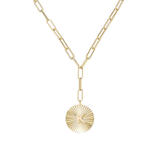 Lariat Inital Necklace