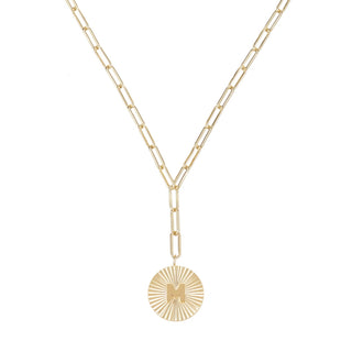 Lariat Inital Necklace