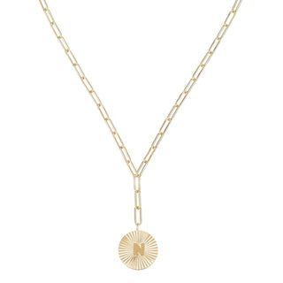 Lariat Inital Necklace