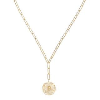 Lariat Inital Necklace
