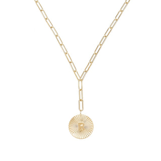 Lariat Inital Necklace
