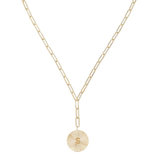 Lariat Inital Necklace