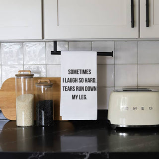 Laugh So Hard Tea Towel