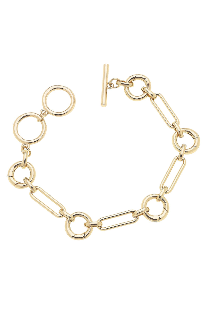 Lilah Toggle Charm Bracelet