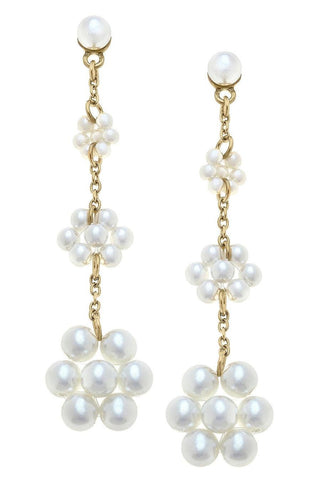 Lora Pearl Flower Earring