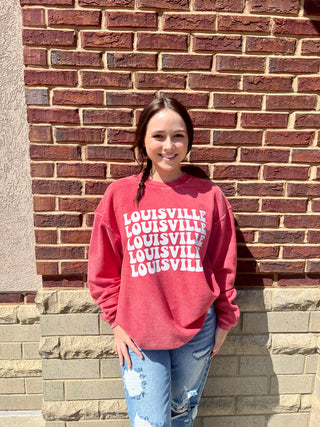 Louisville Corded Sweatshirt