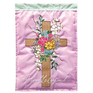 Hallelujah Cross Flag