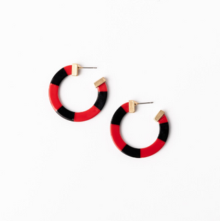 MD Red&Black Melody Earring