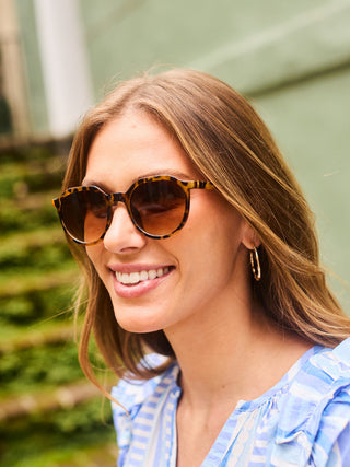 Meredith Brown Tortoise Sunglasses
