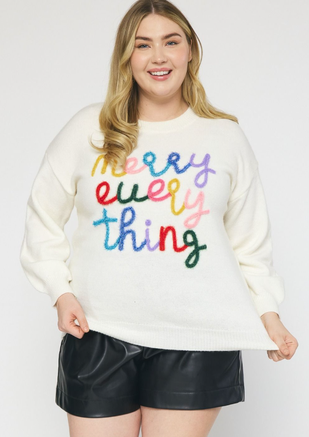 Merry Everything Sweater