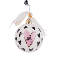 Merry & Married Heart Ornament