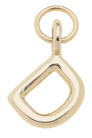 Mini Gold Letter Charms