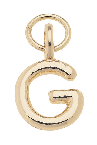 Mini Gold Letter Charms