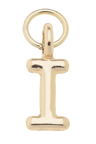 Mini Gold Letter Charms