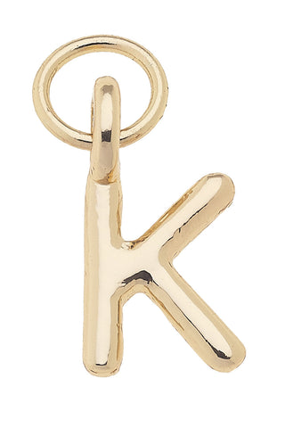 Mini Gold Letter Charms