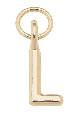 Mini Gold Letter Charms