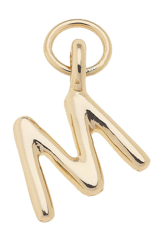 Mini Gold Letter Charms