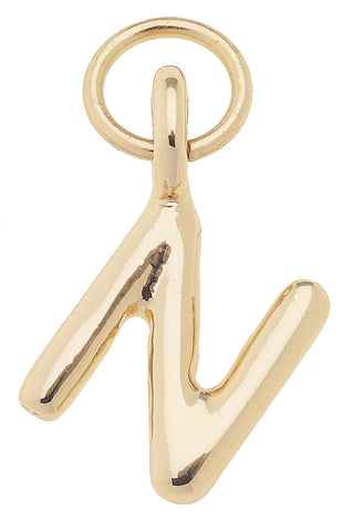 Mini Gold Letter Charms
