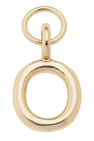 Mini Gold Letter Charms