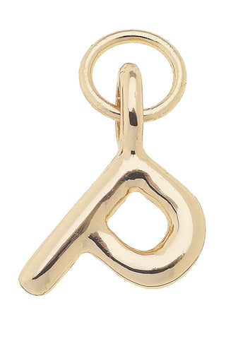 Mini Gold Letter Charms