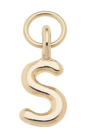 Mini Gold Letter Charms