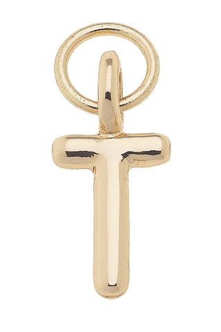 Mini Gold Letter Charms
