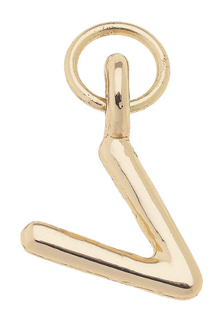 Mini Gold Letter Charms
