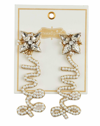 Mrs Beaded Earrings