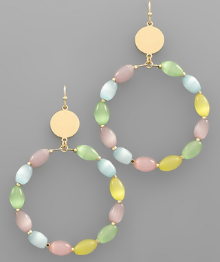 Multi Catseye Hoop