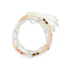 Multicolor Silver Kindness Bracelet