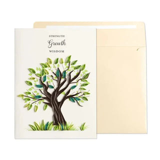 Growth Tree Paper Card