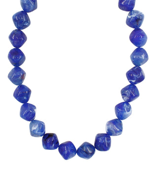 Royal Marble Pebble Stone Necklace