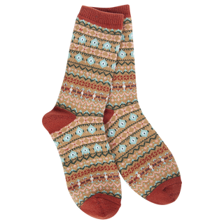 Nordic Brown Socks
