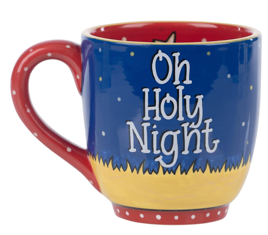 Nativity Oh Holy Night Mug