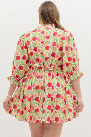 Orchid Oasis Dress Curvy