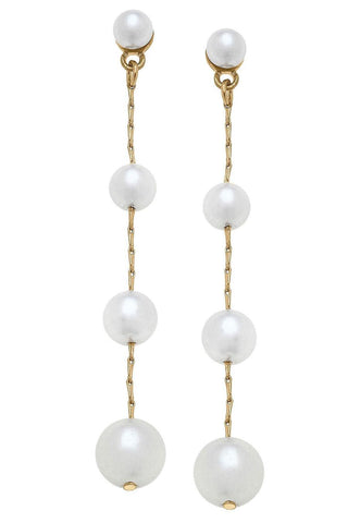 Pearl Linear Earring
