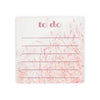 Pink Floral Dry Erase Note