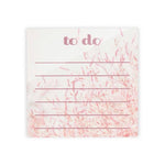 Pink Floral Dry Erase Note