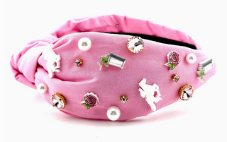 Pink Horse Races Headband