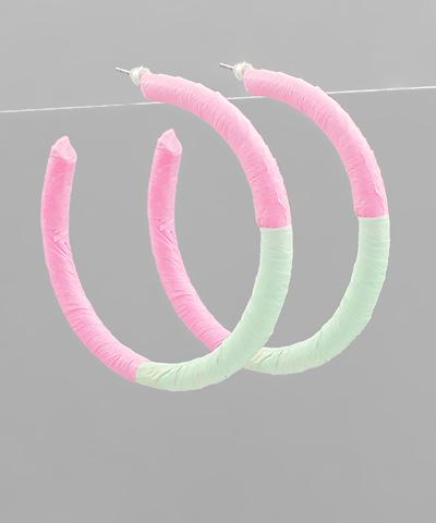Pink Luna Earrings