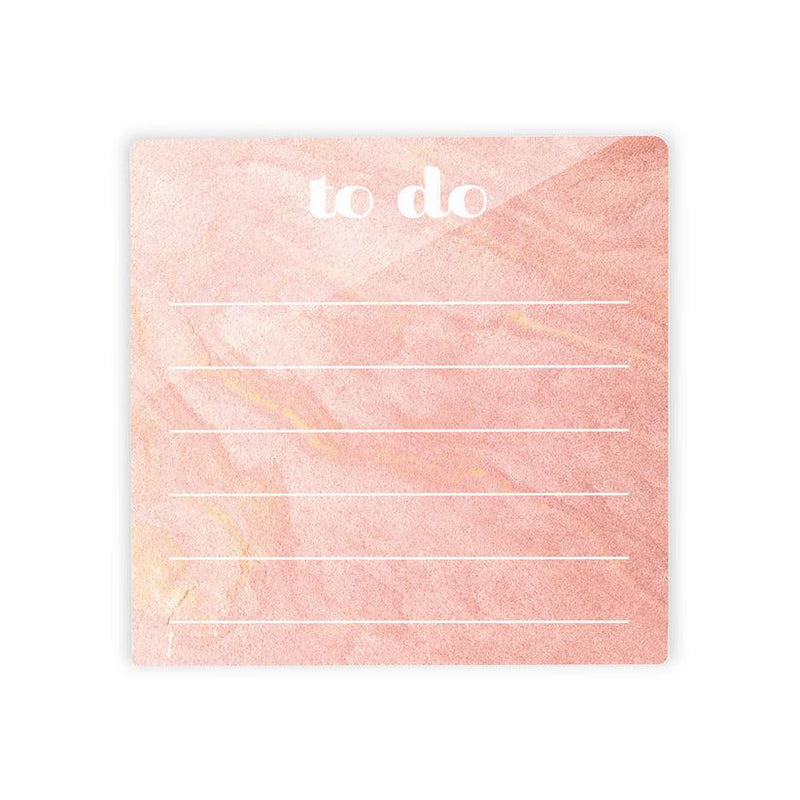 Pink Marble Dry Erase Note