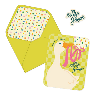 Happy Birthday Silly Goose Card