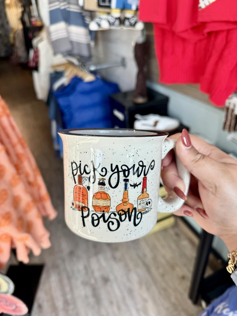 Poison Bourbon Camp Mug